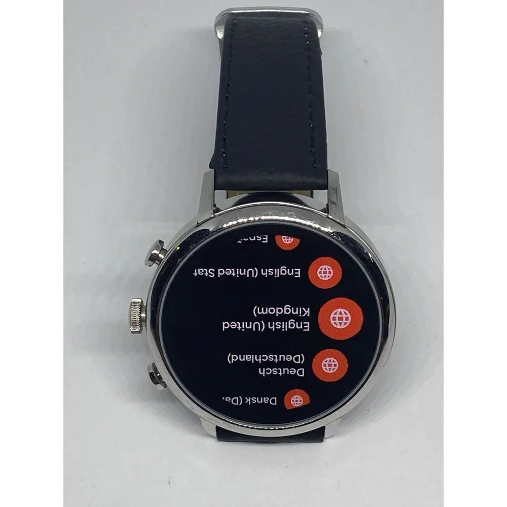 Fossil Gen 4 Authentic Digital Dial Smart Watch Custom Band FTW6014 AB457